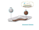 Детский матрас класса Люкс BabySleep, Culla Coconut Cotton, 90 x 43/45