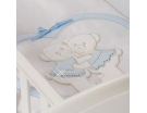 Набор в люльку для двойни "BABY BEDDINGS CULLA GEMELLI DOPPIO NIDO ENCHANT  (одеяло+борт)